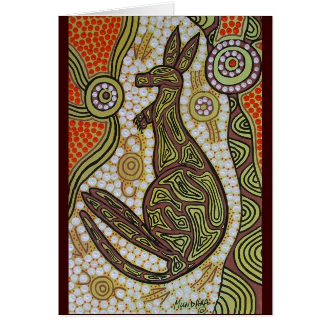 Kangaroo Dreaming (c) von Mundara Koorang (Vorne)