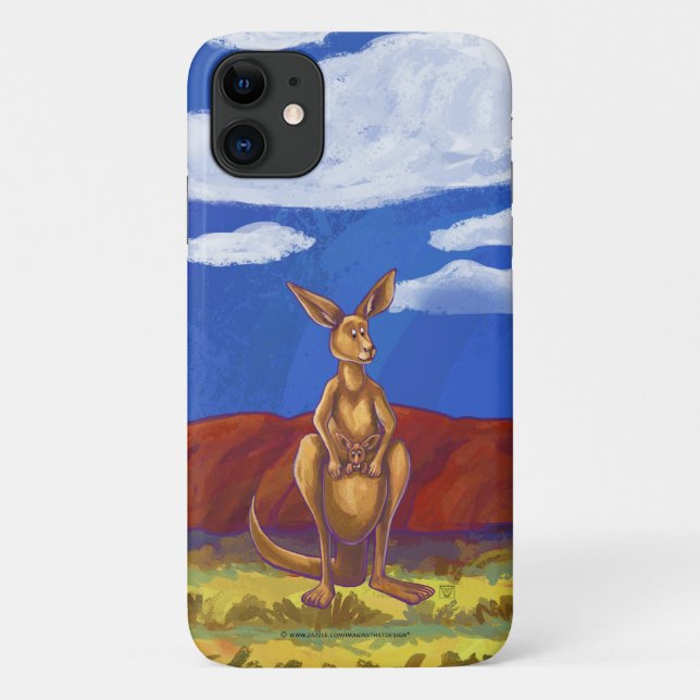 Kangaroo Electronics Case-Mate iPhone Hülle (Rückseite)