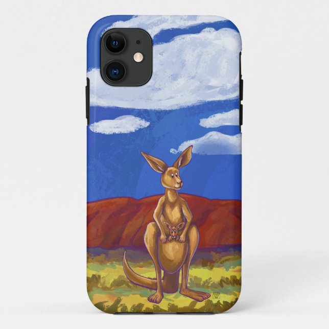 Kangaroo Electronics Case-Mate iPhone Hülle (Rückseite)