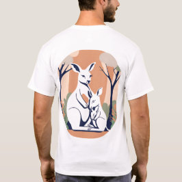 Kangaroo FAMILY Design T-Shirt