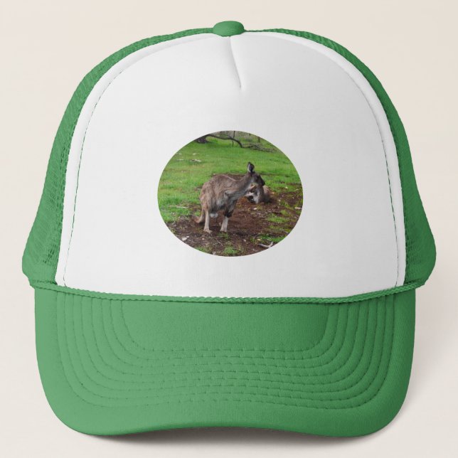 Kangaroo Fauler Tag, Truckerkappe (Vorderseite)