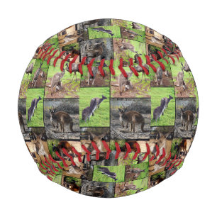 Kangaroo Foto Collage, Regular Baseball