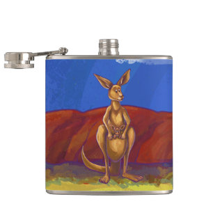 Kangaroo-Geschenke und Zubehör Flachmann
