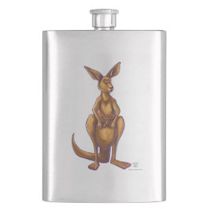 Kangaroo-Geschenke und Zubehör Flachmann