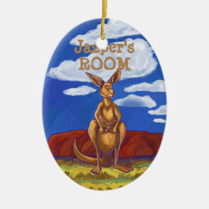 Kangaroo Gifts & Accessories Keramikornament