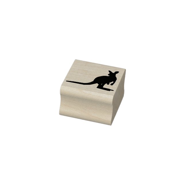 Kangaroo Gummistempel (Stempel)