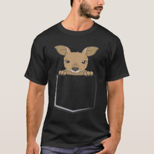 Kangaroo in einem Pocket Aussie Australia Kids Poc T-Shirt
