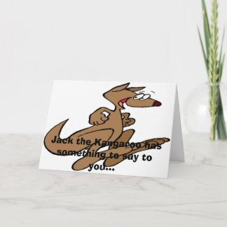 Kangaroo Karte