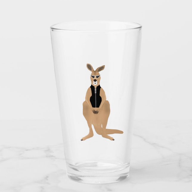 Kangaroo Kool Glass Glas (Vorderseite)