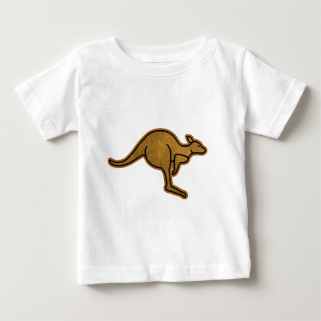 Kangaroo-Logo Baby T-shirt (Vorderseite)