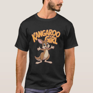 Kangaroo-Mädchen-Kinderbekleidung Jugend-Kids-Mädc T-Shirt