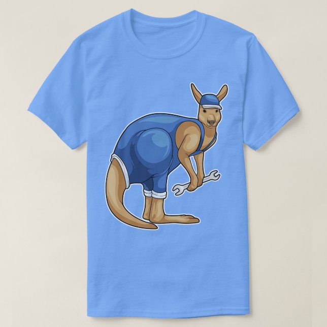 Kangaroo-Mechanikwerkzeug T-Shirt (Design vorne)