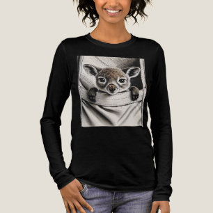 Kangaroo, Niedliches Baby Joey Design Tri-Blend Shirt