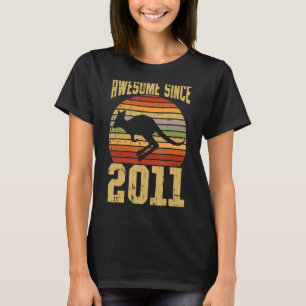 Kangaroo Phantastisch Seit 2011 11. Geburtstag 11  T-Shirt