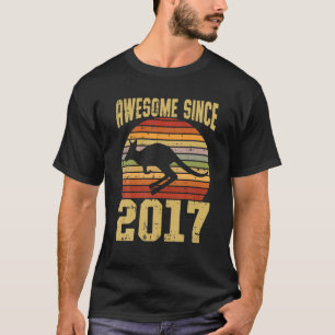 Kangaroo Phantastisch seit 2017 5. Geburtstag 5 Ja T-Shirt