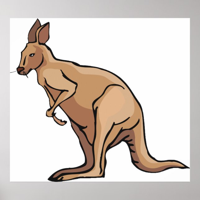 Kangaroo Poster (Vorne)