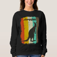Kangaroo Retro 70er Vintages Süße Tier