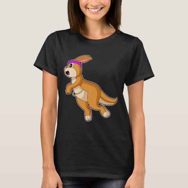 Kangaroo Runner Sport T-Shirt (Vorderseite)