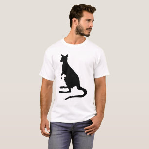 Kangaroo-Silhouette T-Shirt