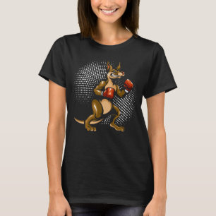 Kangaroo Spaß Boxer Animal Fun Boxing T-Shirt
