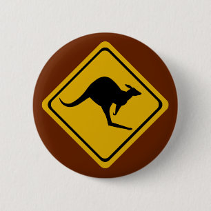 Kangaroo-Straße Button