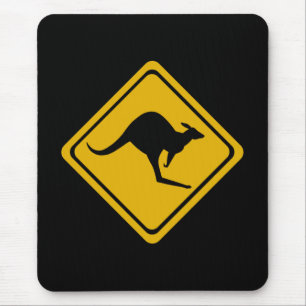 Kangaroo-Straße Mousepad