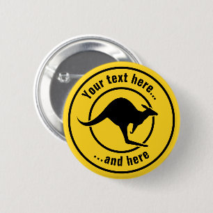 Kangaroo-Symbol Button