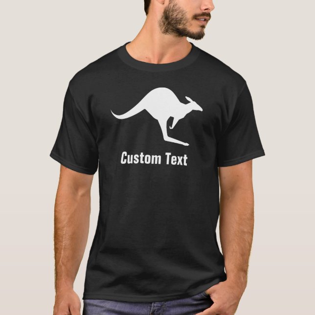Kangaroo-Symbol T-Shirt (Vorderseite)