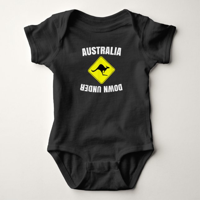 Kangaroo T Shirt | Australischer T - Shirt (Vorderseite)