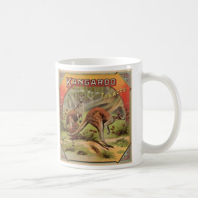Kangaroo Tabak 1900 Tasse (Rechts)
