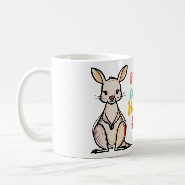 Kangaroo-Tasse Kaffeetasse (Links)