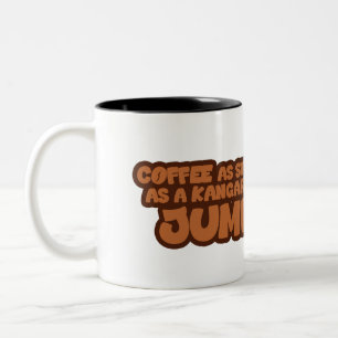 Kangaroo-Tasse Zweifarbige Tasse