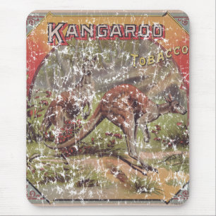 Kangaroo Tobacco 1900 Mousepad