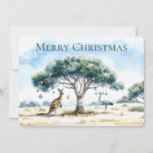 Kangaroo und Emu Weihnachten Gumtree Baubles