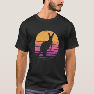 Kangaroo Vintag Australia Retro Kangaroo 1 T-Shirt