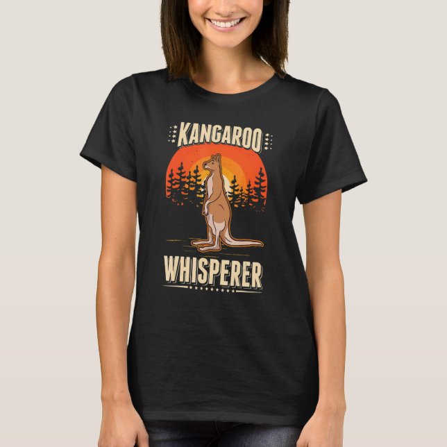 Kangaroo Whisperer T-Shirt (Vorderseite)