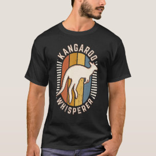 Kangaroo Whisperer Vintag Classic Retro Animal ln T-Shirt