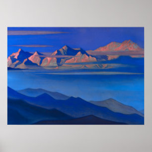 Kangchenjunga, 1944 von Nicholas Roerich Poster