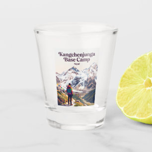 Kangchenjunga-Basislager Nepal Schnapsglas