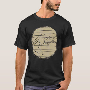 Känguru Australien Aussie Zoo Tier Vintage Kang T-Shirt