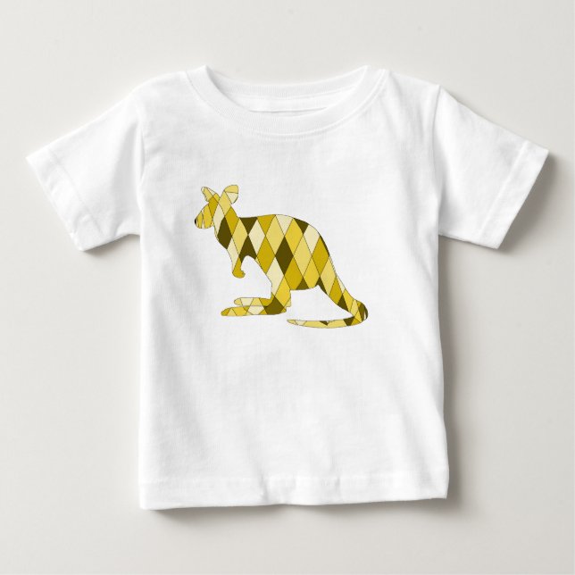 Känguru Baby T-shirt (Vorderseite)