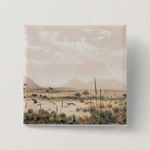 Känguru-Jagd Button