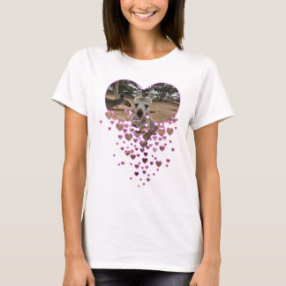 Känguru-Liebe T-Shirt