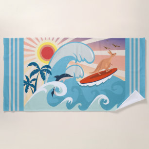 Känguru Strandtuch