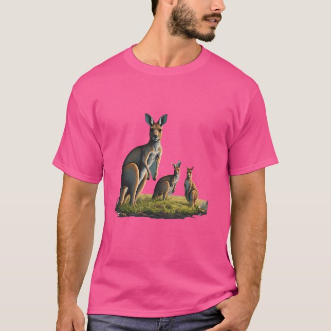 Känguru T-Shirt (Vorderseite)