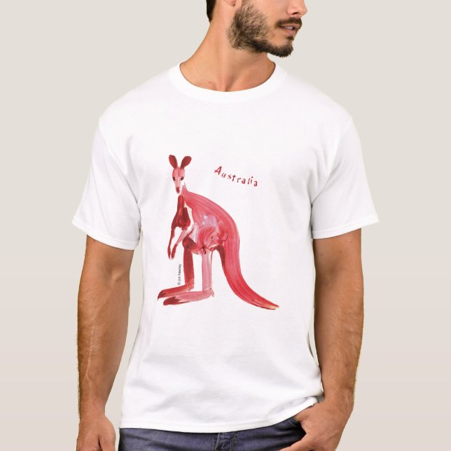 Känguru T-Shirt (Vorderseite)