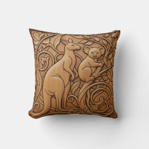 Känguru und Koala Kissen