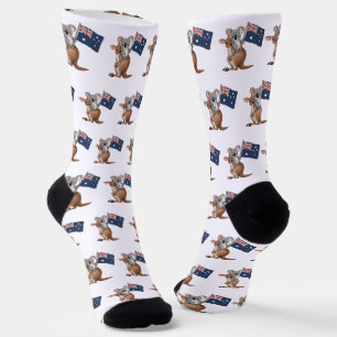 Känguru und Koala Socken