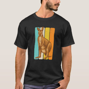 Känguru Vintage Australien Retro Känguru 2 T-Shirt