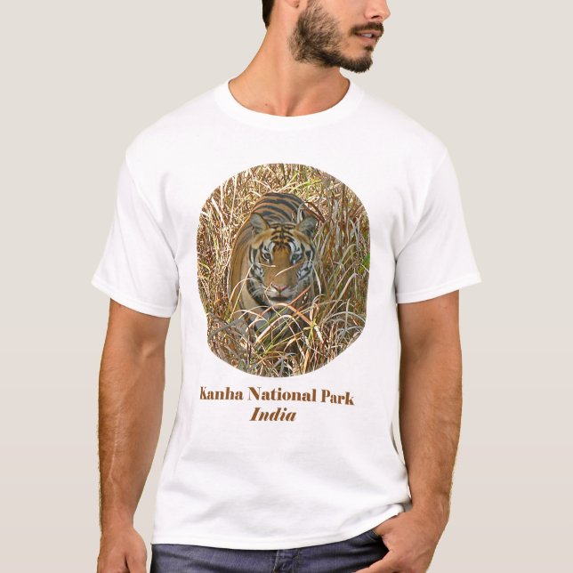 Kanha Tiger T-Shirt (Vorderseite)